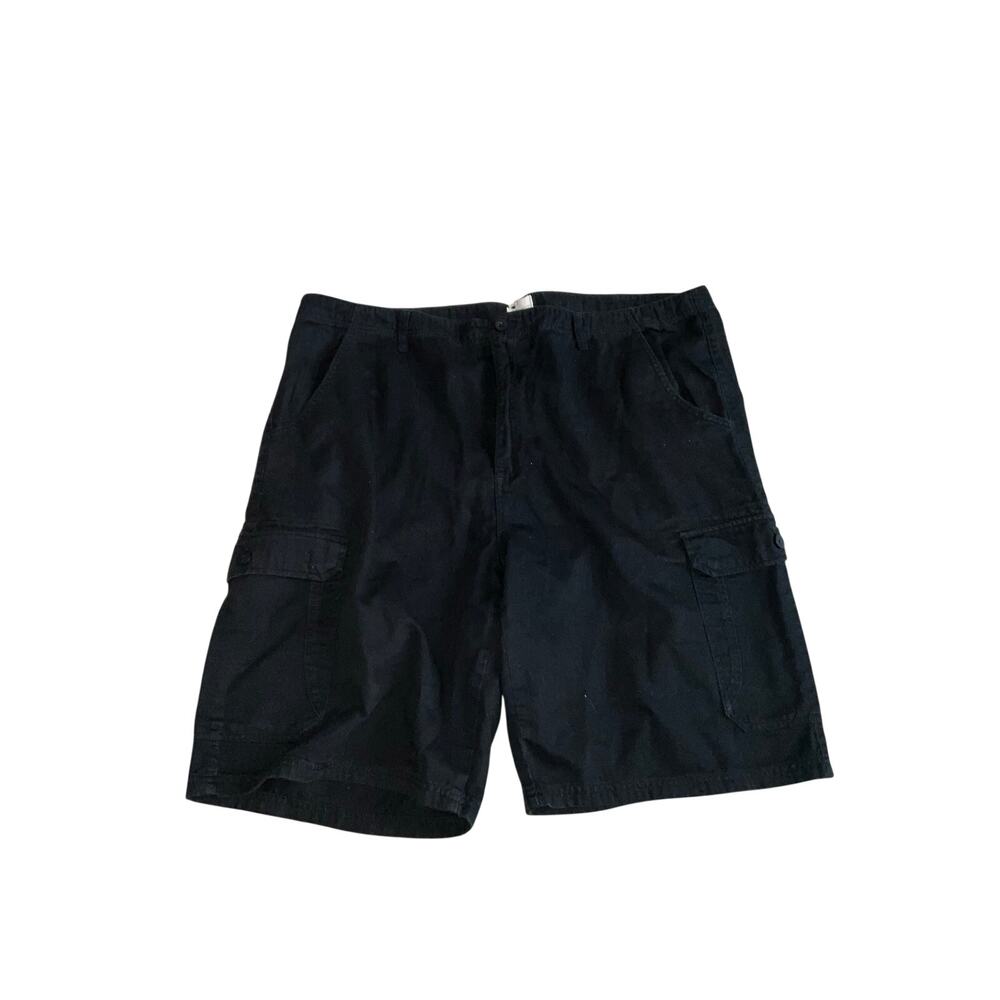 Copper Denim Black Denim Cargo Shorts Size 44